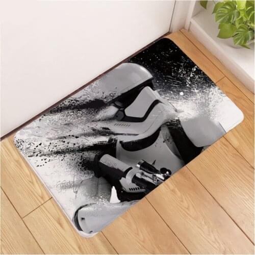Disney 40x60cm Non-slip Star War Door Mat Bathroom Kitchen Rug Doormats Soft Indoor Wedding Ceremony