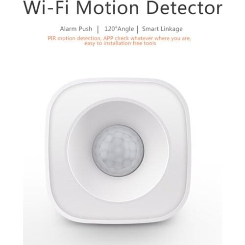 Tuya PIR Detector WiFi Motion Sensor Smart Life Application Passive Infrared Intruder Motion Alarm Detection Of Family Safety