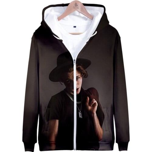 Payton moormeier 3D print autumn and winter Holiday passionate style Men/Women casual Streetwear Style Zip hooded
