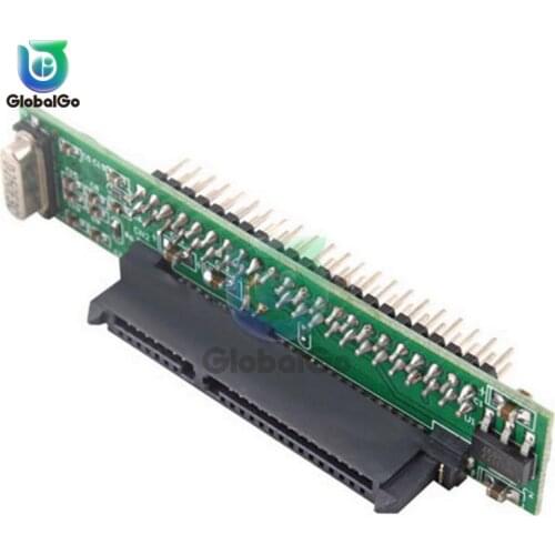 Hard Drive Laptop Female to 44Pin 2.5" IDE Male HDD SDD SATA Adapter Converter