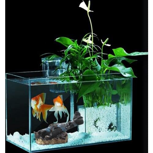 Aquarium Decorative Ornaments Ornamental Fish Fish Tank Small Aircraft GB001