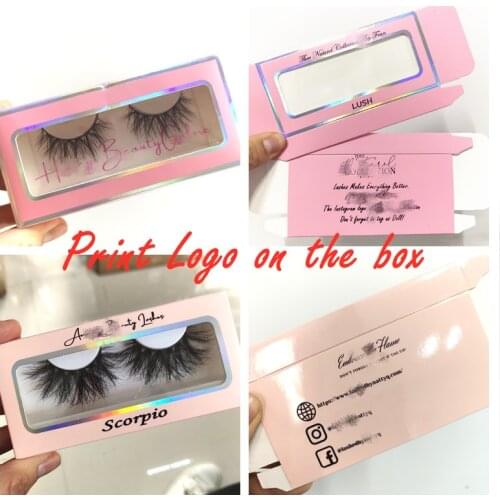 Custom logo Luxury Hotselling Empty Soft Paper Eyelash Packaging Boxes Many Choice Candy Colored Lash Packing Storage Case