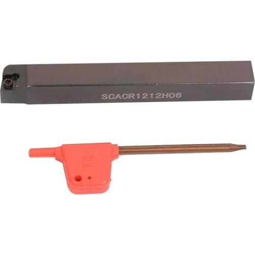 SCACR1212H06 12x100mm Lathe External Turning Tool Holder FOR CCMT060204