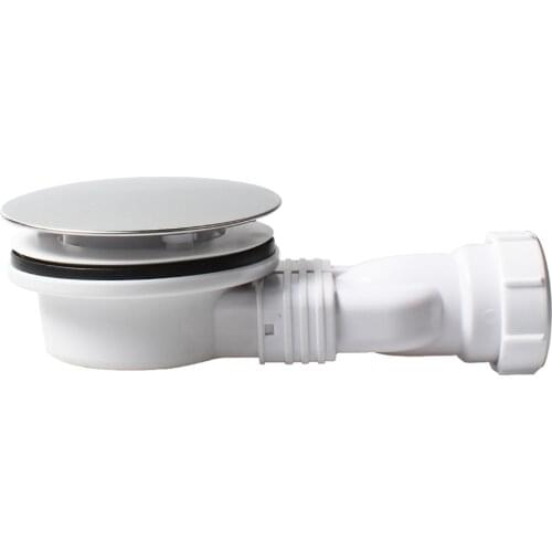 Talea white shower room drain strainer floor drain Ground Waste Water Discharge Shower Drain Bathroom Fixtures QF010C001
