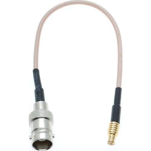 MCX male plug straight to BNC female RG316 cable jumper RF coax cable