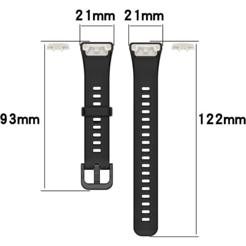 Silicone Straps Smart Watch Belt Wristband Replacement For -Huawei Honor Band 6