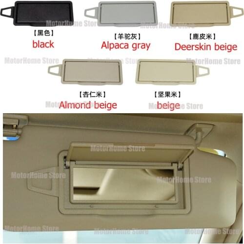Sun Shade Visor Makeup Cosmetic Mirror Cover For Mercedes Benz W204 C Class C200 GLK300 204 810 4510