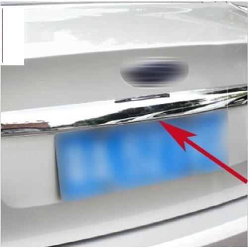 Rear Bumper Sill/Protector trunk cover up trim for focus Sedan 2009-2011