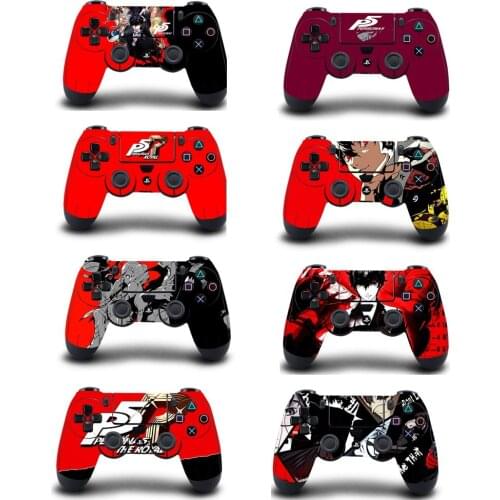Persona 5 Protective Cover Sticker For PS4 Controller Skin For DualShock 4 Playstation 4 Pro Slim Decal PS4 Skin Sticker Vinyl
