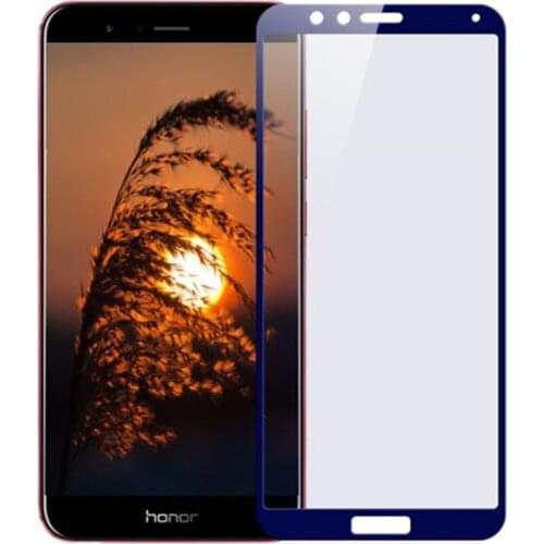 For Huawei Honor V30 V20 V10 V8 8 Pro 6X Note 8 Lite Screen Protector Film Color Black White Golden Full Cover Tempered Glass