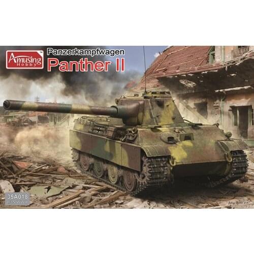 Amusing Hobby 35A018 1/35 German Panzerkampfwagen Panther II Model Kit