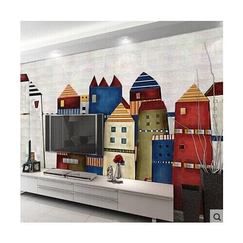 Large Self Adhesive Wall Mural for Living Room Photo Murals Wallpaper 3D Waterproof Sofa TV Background Custom Vinyl Wall Paper