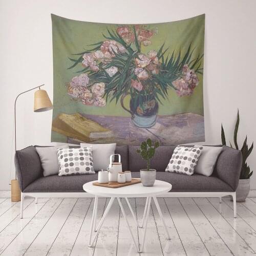 Tapestry Hanging Cloth Tapisserie Tapestries Plant Of Flowers Tapecaria Parede Cascata Wall Hanging Wall Decor Home Decor Tapiss