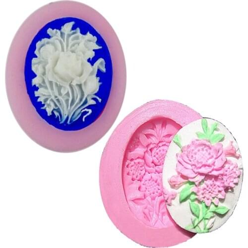 Mini Flowers Cooking Tools Christmas Wedding Decoration Silicone Mould Fondant Sugar Bow Craft Molds Diy Cake Decorating