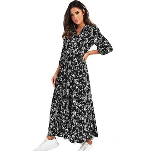 Luckeyxuan Fashionable Shirt Dresses