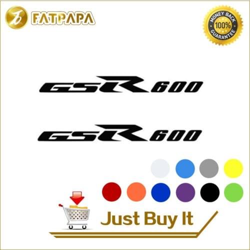 Motorcycle bike Fuel tank Wheels Fairing notebook Luggage helmet MOTO Sticker decals For Suzuki GSR 600 GSR600