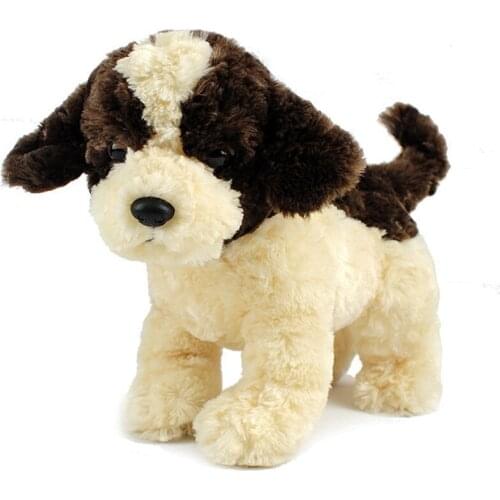 Cartoon toy about 30x25cm Saint Bernard dog plush toy birthday gift h1005
