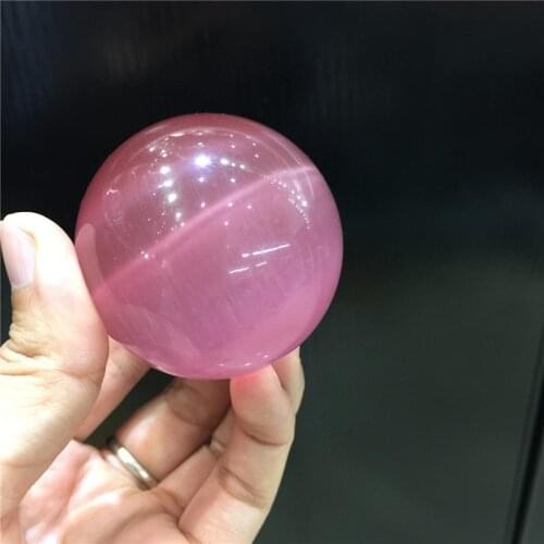 New! 1pcs pretty opal sphere pink opal ball healing meditation crystals for home&wedding decoration wholesale price