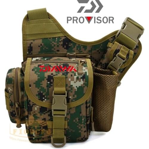 2022 New Dawa Men Army Fan Chest Size Saddle Outdoor Sports Thigh Fishing Bag Tactical Shoulder Messenger Saddle Camera Bag