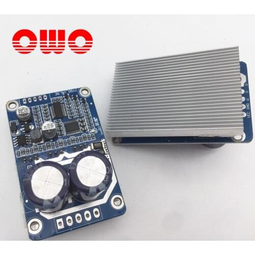 2pcs 18-50V 15A Original JYQD-V8.5E bldc motor driver board with heatsink for sensorless brushless DC motor,DC motor driver