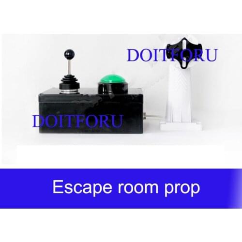 Human secrets escape props Adventurous game chamber Office Product game props Yuntai organ prop Telecontrol green laser shooting