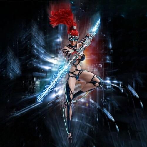 TBL 1/6 Goddess of Lightning Figure Model PL2018-88 12'' Female Soldier Action Body Full Set Toys