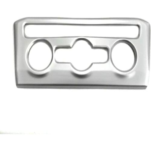 Car decoration For VW Volkswagen Tiguan L 2016 2017 indoor Air condition adjustment cover frame trim ABS