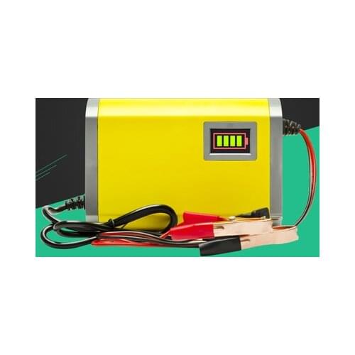 12V2A 6A Intelligent Auto Charger for Cars and Motorcycles Fully Automatic Car Battery Charger, Lead-acid Battery Charger