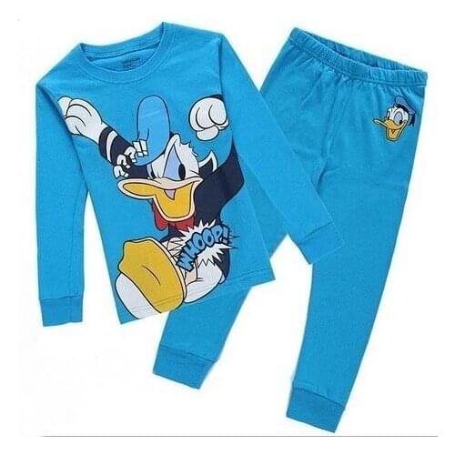 2021 New Winter Sleepwear For Baby Kids Full Sleeve Pijamas Infantil 100% Cotton Autumn Kids Pajamas Set Boys Girls Clothes 2-7Y