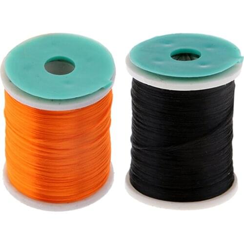 2x High Strength 273 Yards Fly Tying Threads Materials Fly and Jig Tying Threads for Saltwater Flies Hand-made Crafts