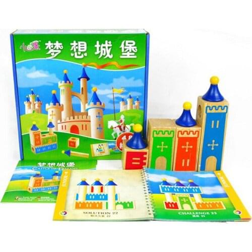 Early Childhood Toys Dream Castle Puzzle ChildrenS Toys Development Brain Power Toy Model Christmas Gifts
