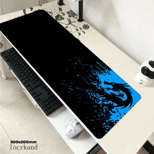 Gaming Large Mouse Pad with Stitched Edges- Extended XXL Mouse Mat with Nonslip Natural Rubber Base and Waterproof mouse pad