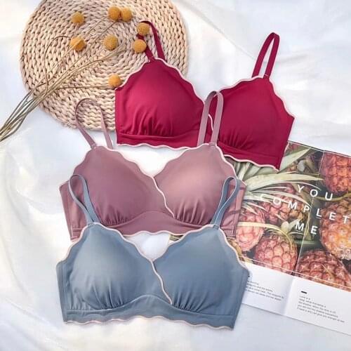 Only A Bra,Seamless Bralette for Women Push Up Underwear Wire Free With Pad Female Intimate Comfortable Sport Lingerie 5 Colors