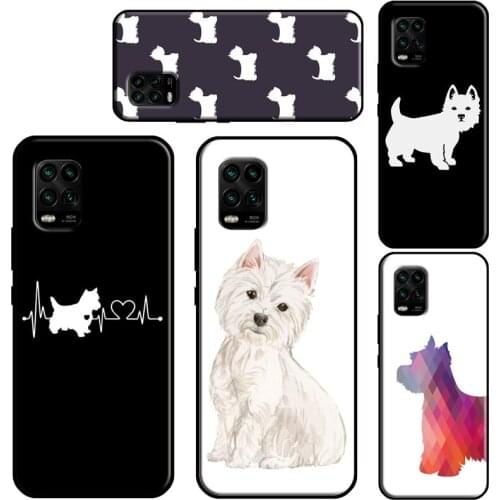 West Highland Terrier Westie Case For Xiaomi Mi 11 Lite Ultra 9T 10T Pro Mi Note 10 Lite POCO F3 M3 X3 Pro TPU Cover