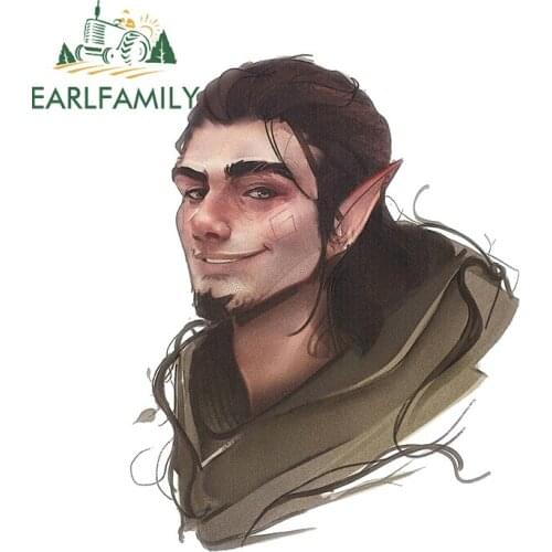 EARLFAMILY 13cm x 10.3cm for Dungeons Dragons Car Stickers Waterproof Decals Vinyl Car Wrap Skateboard Window Decoration