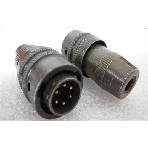 Hot spot PT06W-10-6P 1308 male contact core connector card connector 6 channels quality assurance