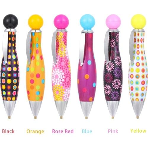 New Cute Diamond Point Drill Pen Bowling Shape Crafts Sewing Embroidery Painting Cross Stitch Sewing Accessories