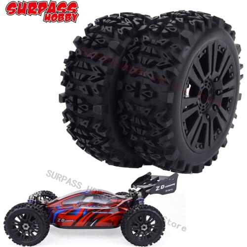 SURPASS HOBBY 1/8 Off-Road Car Buggy Wheels Tires Parts for Redcat Team Losi VRX HPI Kyosho HSP Carson Hobao ZD Racing
