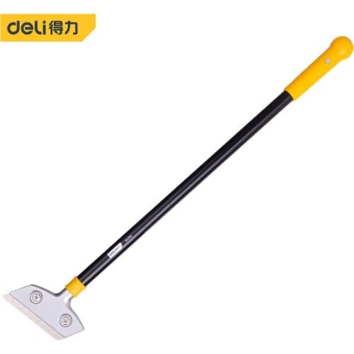 Deli New Good Quality Stainless Steel Wallpaper Paint Tiles Flooring Scraper 600 mm Remover with Blade Household Cleaning Tools