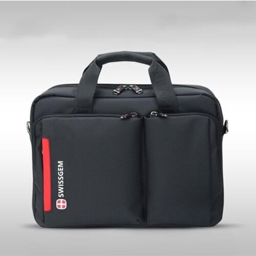 14" Laptop bag Canvas Nylon Man Woman traveling Business School Daily life Leisure Travel