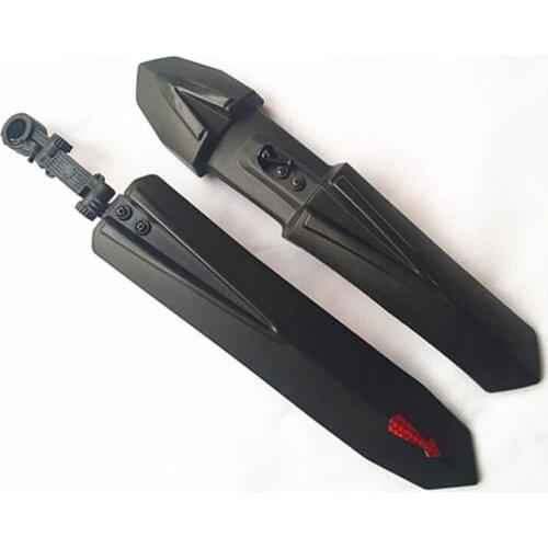 Cycling Bicycle Front Mudguard Rear For Road Bike Mountain MTB Fenders Wheel Flexible 2Pcs
