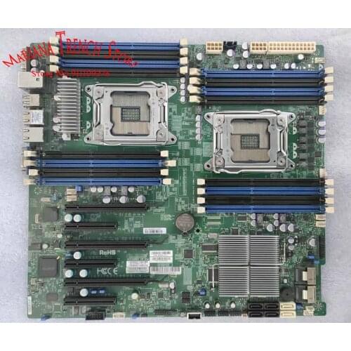 Original Disassemble Motherboard for Supermicro x79 server motherboard X9DR3-F