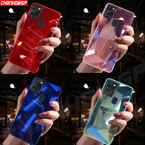 Diamond Mirror Case For Samsung Galaxy A51 A71 A21S A31 A41 A01 A11 2020 A50 A70 A30 A40 A10 A20 S A10S M30S S20 Ultra S10 Plus