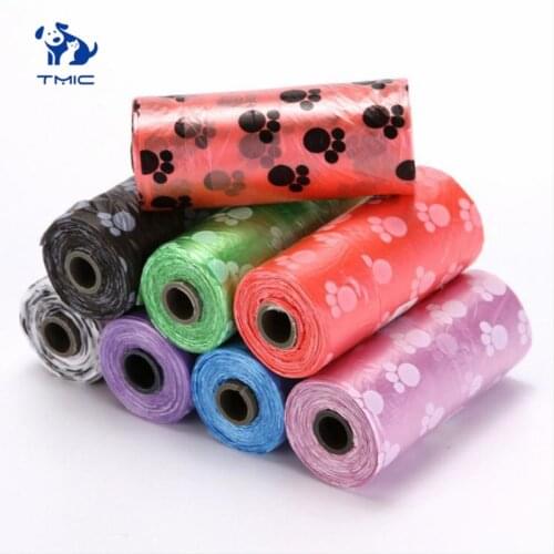 3 Roll/5 Roll/10 Roll Dog Poop Bag Dispenser Environmentally Friendly Materials Dog Poop Bag Cat Poop Bag Pet Cleaning Supplies