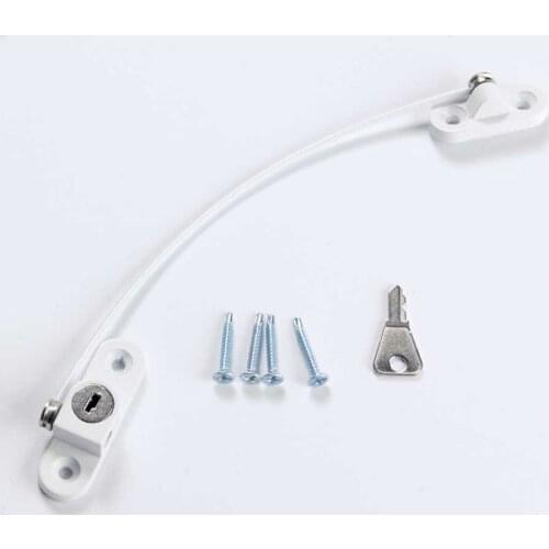 3 Pcs/lot Child Naughty Protection Lock Window Lock Baby Safety Stainless Steel Child Guard Stopper Infant Security Child Locks