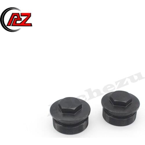 ACZ Motorcycle CNC Aluminum Front Shock Absorber Screw Cap Fork Screws Cap Cover For Honda Steed400 Steed600 Steed400 600