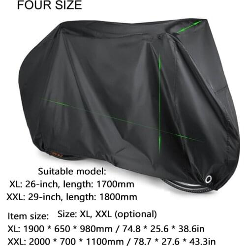 Bicycle Cover Bicycle Hood Outdoor Dust Cover Motorcycle Dust Cover Waterproof Protective Cover Universal Motorcycle Raincoat