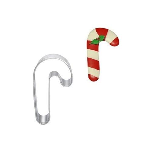 DIY Crutch Cookie Cutters Metal Cake Mold Fondant Cookie Baking Tools Christmas Gingersnap And Muffins Cooking Tools