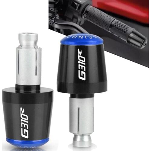 G310R LOGO Motorcycle FOR BMW G310R G 310 R 2017 2018 2019 Grips End Plug Slider Motorbike Handlebar Ends Handle Bar Cap Cover