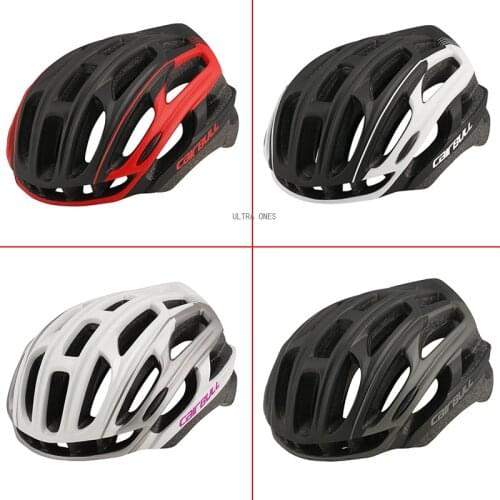 Cairbull Mountain Cycling Helmet Ultralight Road Bike Mtb Safety Bicycle Helmet Men Women In-Mold Racing Sports Cap with Light